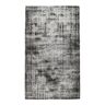 Black & gray turkish rug 302x178cm