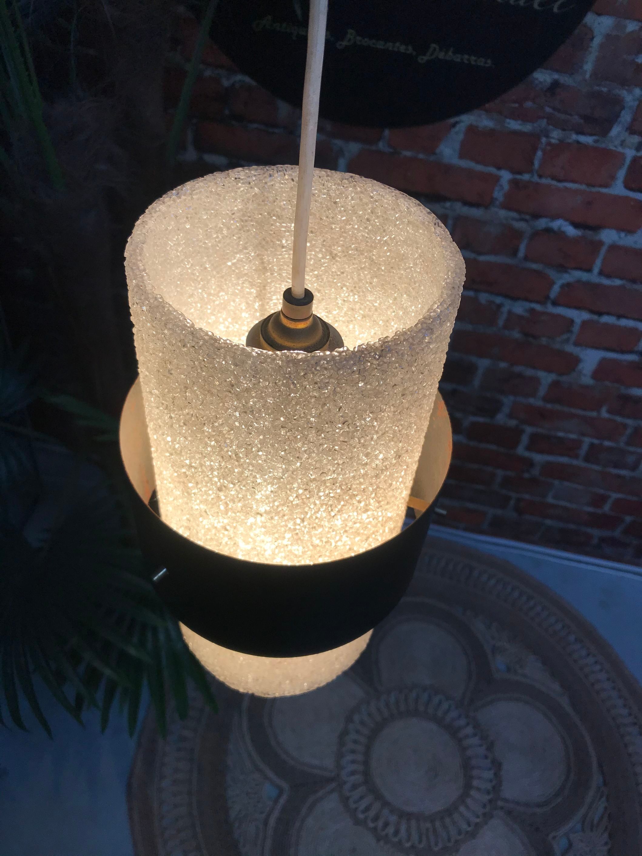 Lustre art déco années 50