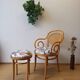 Wooden chair and stool, 1950