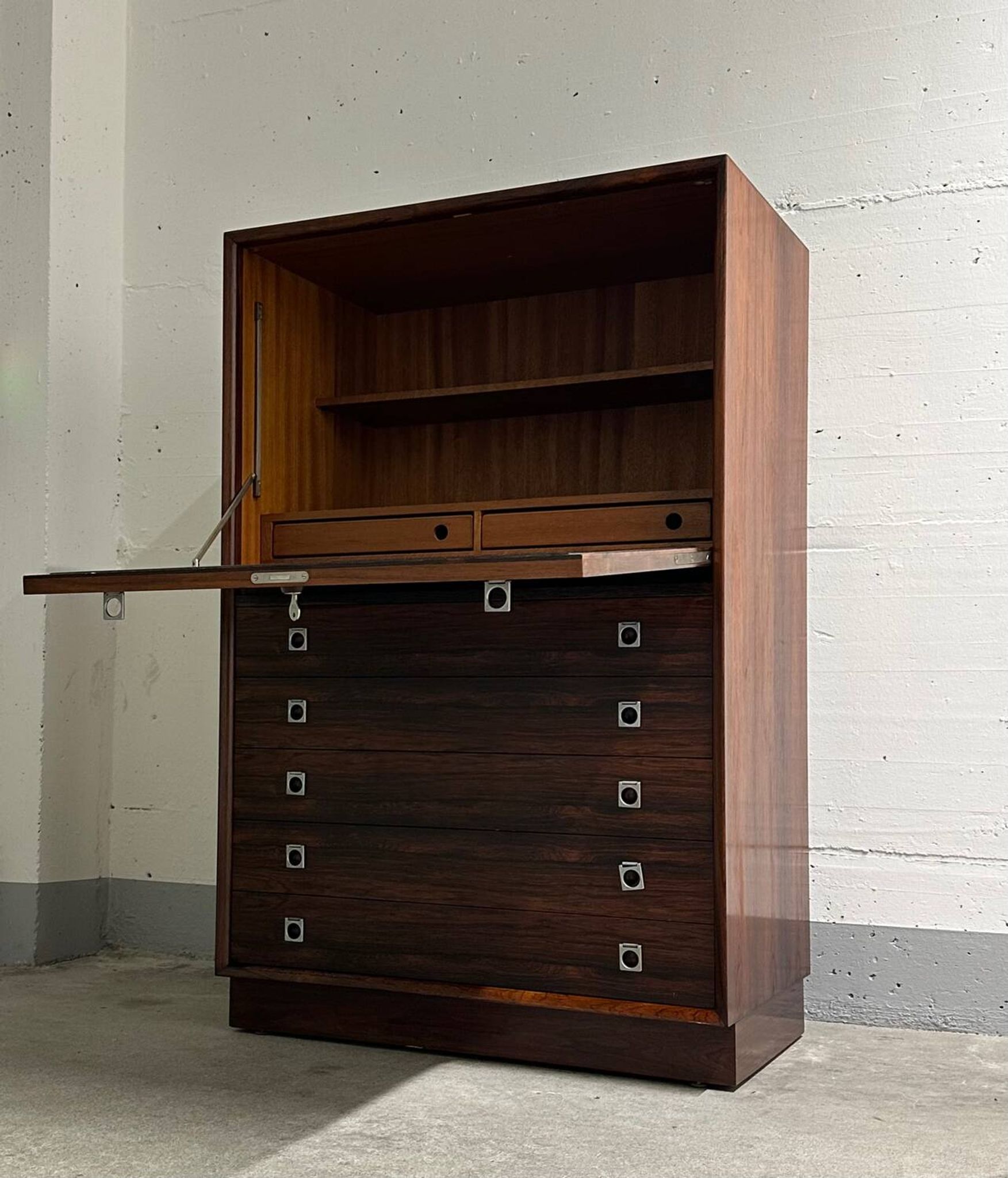 Arne Vodder Palisander Secretary in Palisander for Sibast 60s