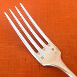 5 table forks Orfèvre Christofle Collection Fidelio baguette