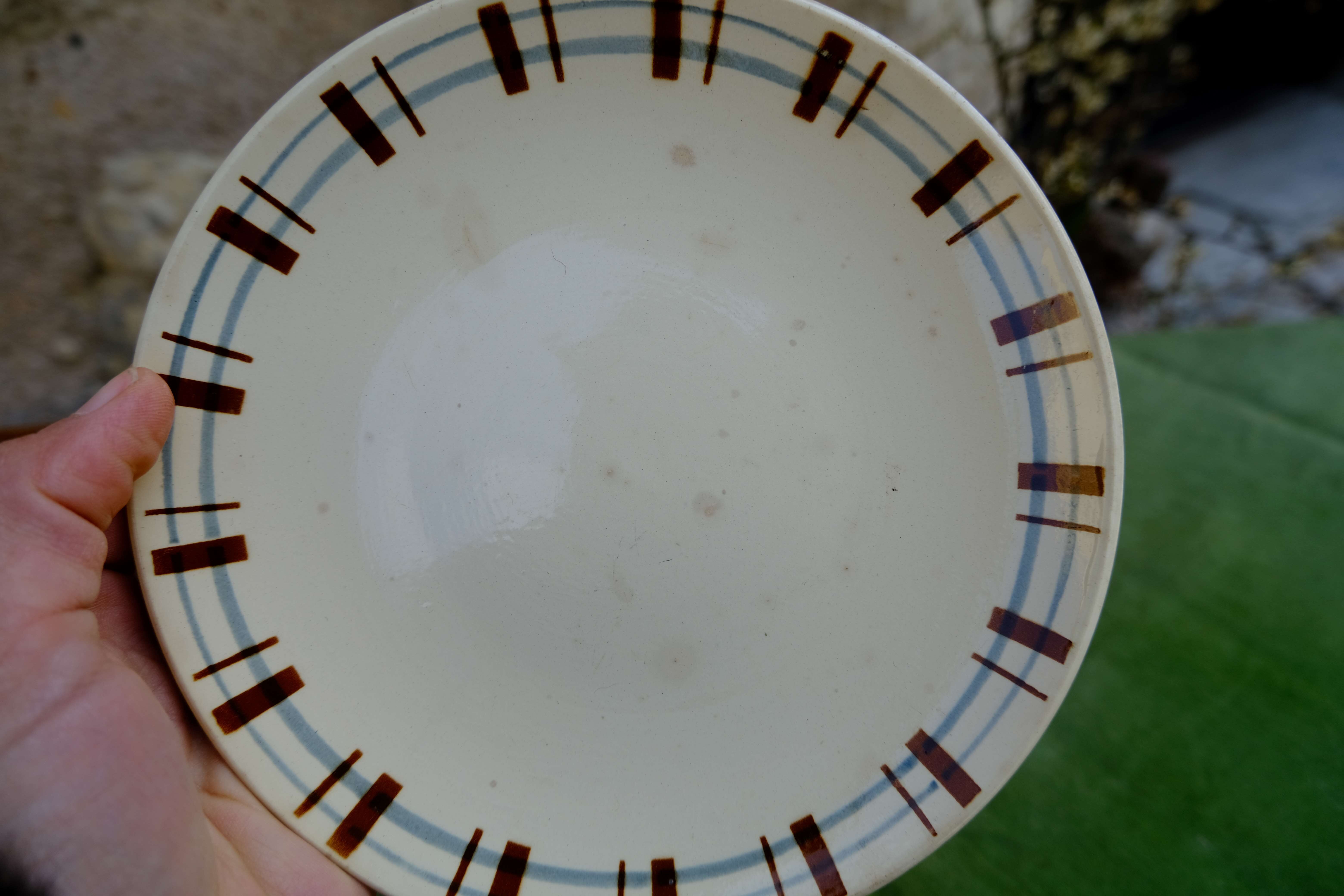 Cheese or dessert plates, Digoin and Sarreguemines 9205