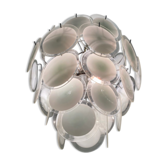 Chandelier from the 1970s glass by Murano Gino Vistosi