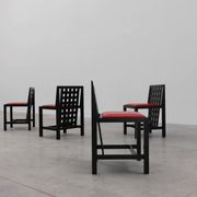 Set of 4 DS3 Dining Chairs by Charles Rennie Mackintosh for Atelier interna