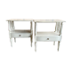 Pair bedside tables