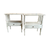Pair bedside tables