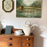 Vintage landscape oil on canvas