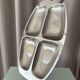 Vintage Alessi 18/10 Stainless Steel Four-Compartment Serving Tray – Italy