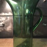 Normandy blown glass cider pitcher