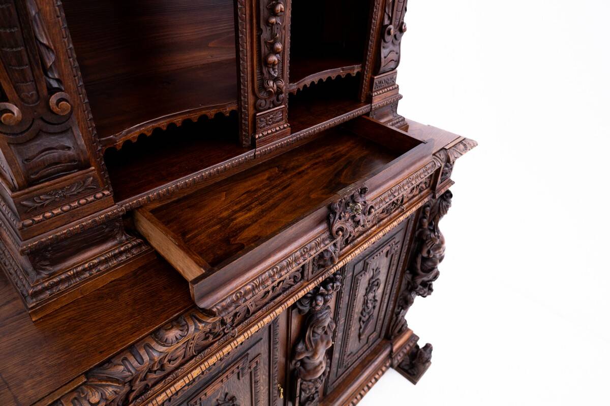 Historic cabinet, France, circa 1870.