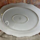 Plat de service ovale en porcelaine Bavaria