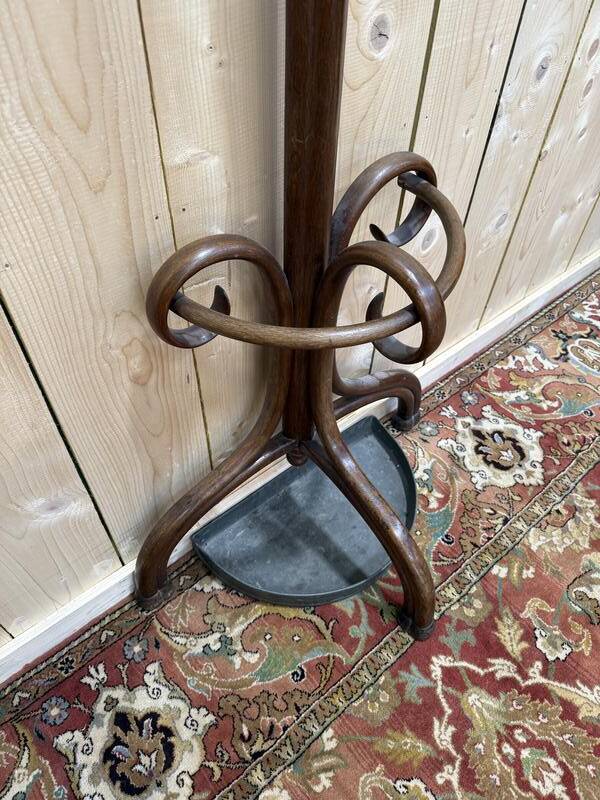 Portemanteau - Perroquet Thonet en bois courbé