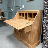 Commode anglaise, scriban en pin