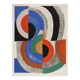 Sonia Delaunay – EP «Hippocampe »Lithographie rare, épreuve d’artiste signée (1971)