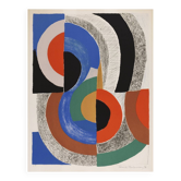 Sonia Delaunay – EP “Hippocampe” Rare lithograph, signed artist’s proof (1971)