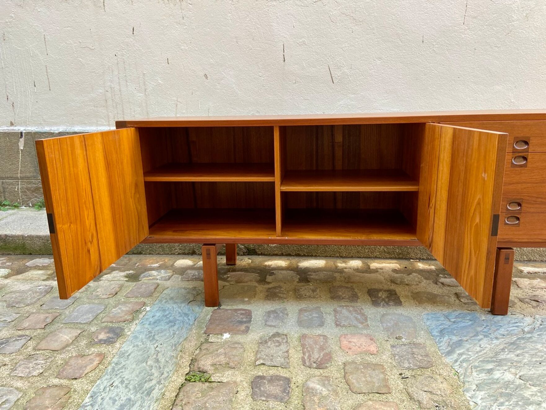 Teak scandinavian sideboard 1960