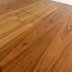 Table de repas scandinave en palissandre clair des années 60