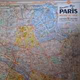Paris metro map