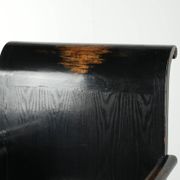 Black wooden chair / side chair in Chinese style