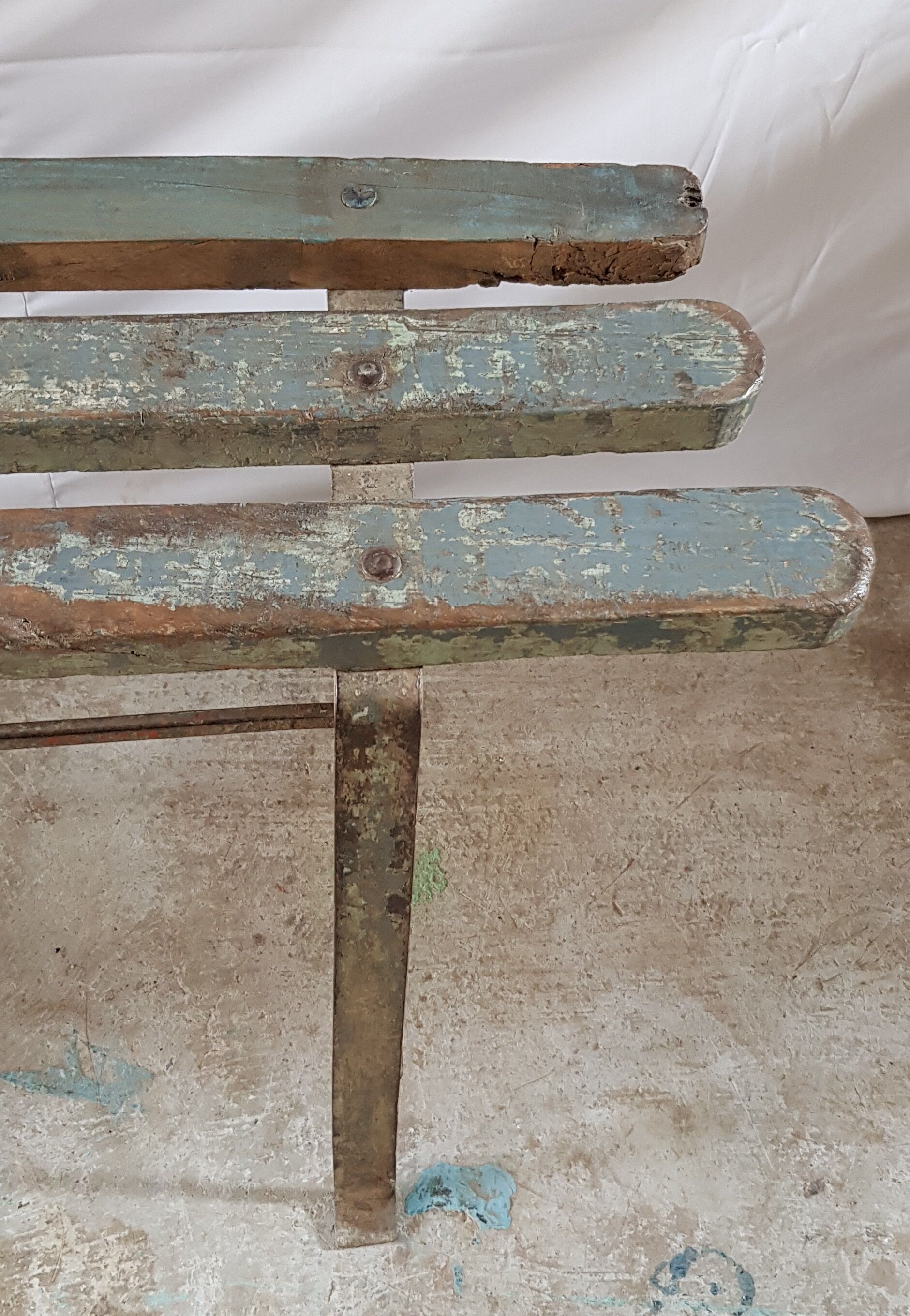 Former clubhouse bench