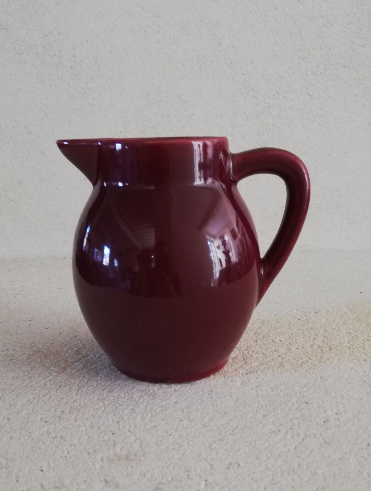 Small ceramic pitcher