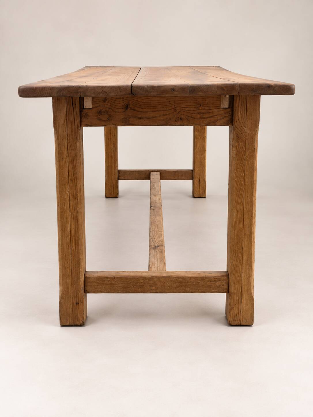 Table de ferme ancienne en bois massif