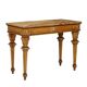 Console néoclassique ancienne en bois laqué, Italie, fin XIXe siècle