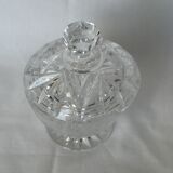 Candy dish in cut crystal