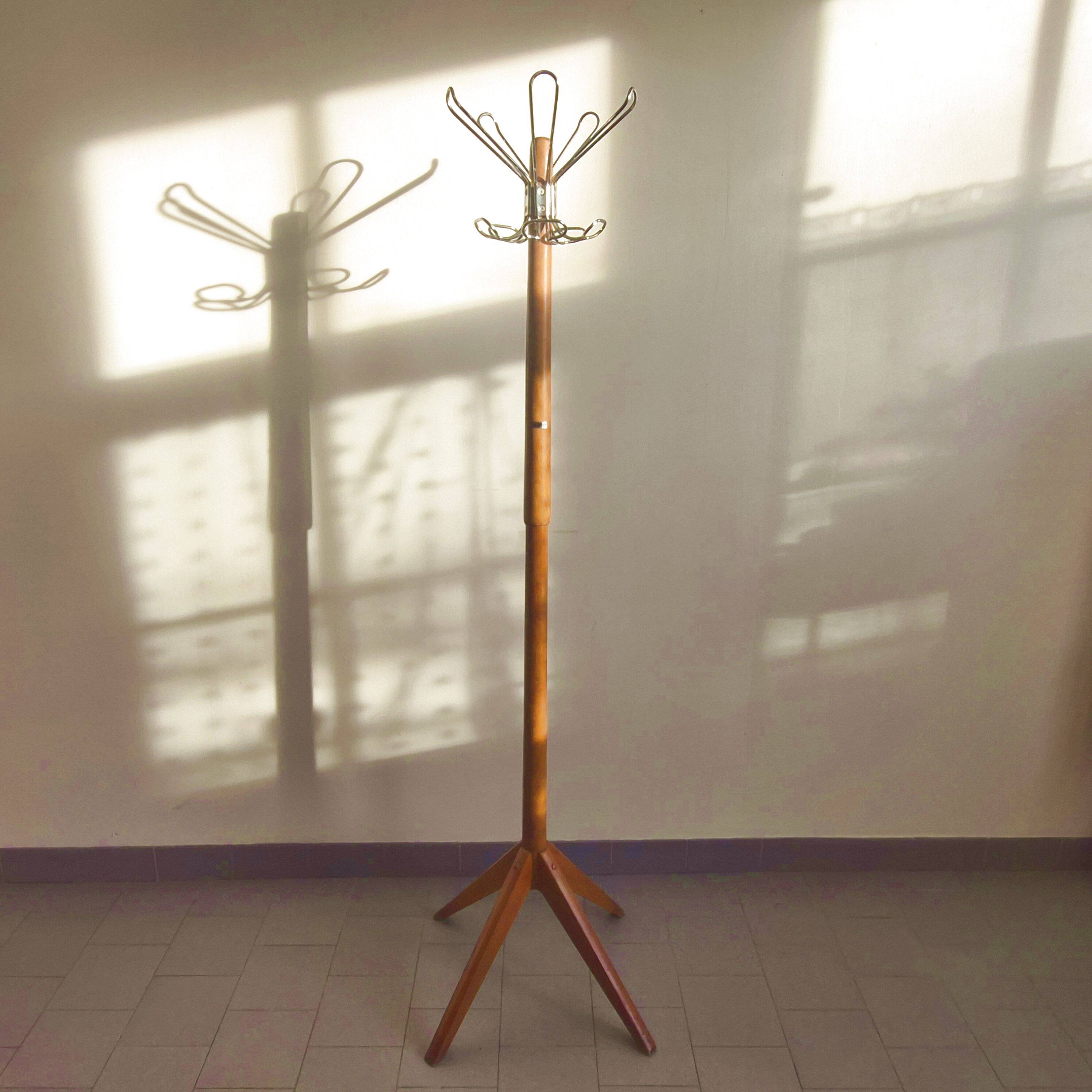 Vintage 1950 Chevillotte coat rack