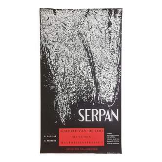 Jaroslav Serpan Poster Exhibition 1963
