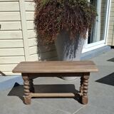 Table basse aérogommé Louis XIII