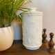 Opal apothecary pot