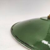 Three enamelled sheet metal suspensions