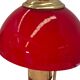 Set di 5 Lampade Vintage stile Nautico – Ottone e Vetro Colorato – 23cm