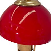Set di 5 Lampade Vintage stile Nautico – Ottone e Vetro Colorato – 23cm