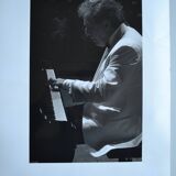 "piano pianist" original anonymous black & white photo