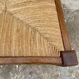 Set of 6 solid oak chairs
