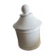 Porcelain pot with lid