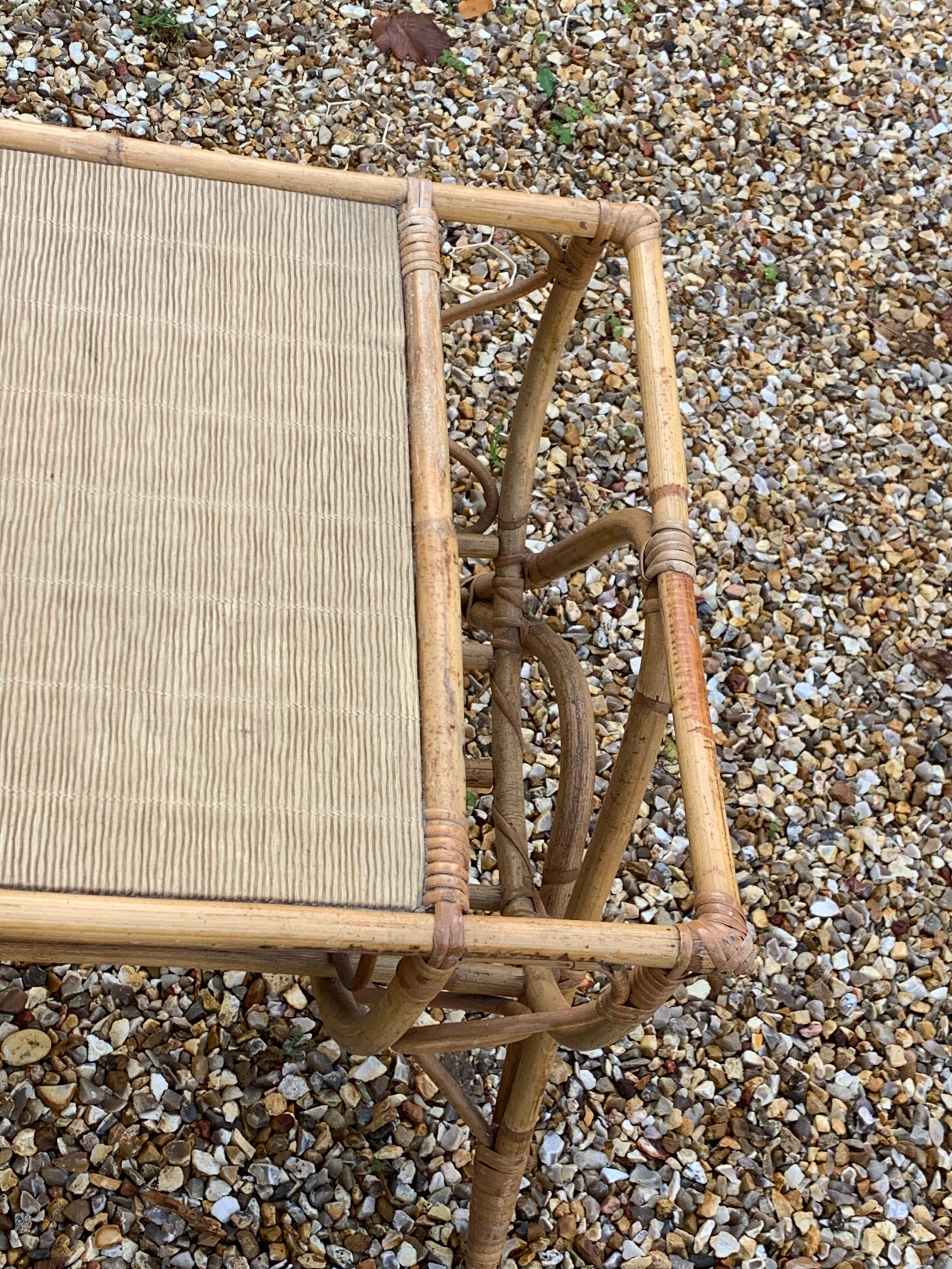 Rectangular coffee table door reviews in vintage rattan and wicker