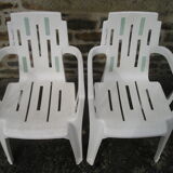 Suite of 6 Mambo armchairs by Paulin for Stamp