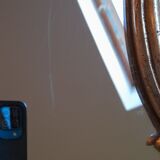 Gilded baroque mirror