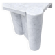 Jumbo Carrara Marble Italian Square Coffee Table by Gae Aulenti For Knoll, 1960s