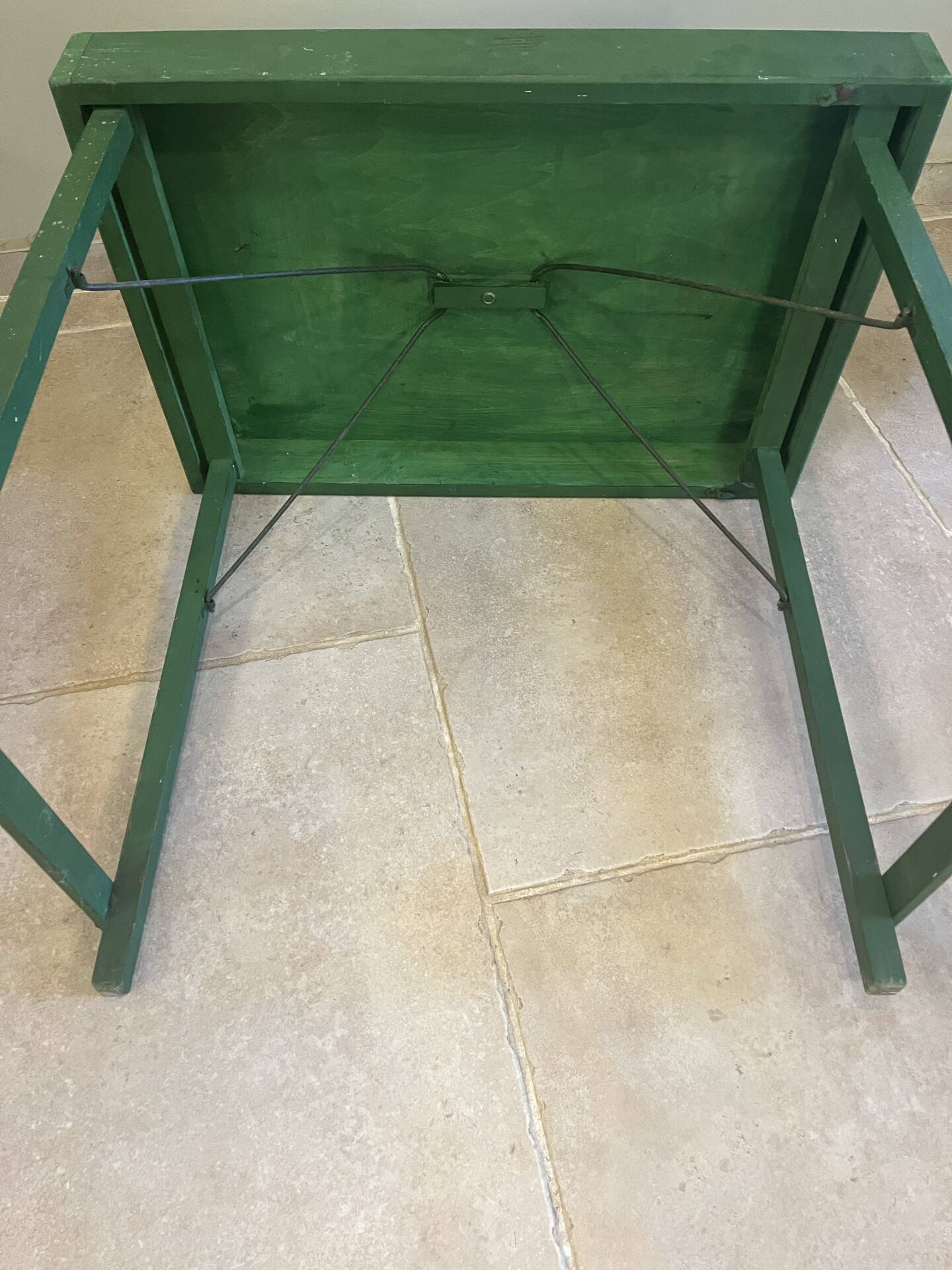 Folding side table
