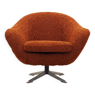Swivel armchair, Italian design, 1970s, production: Italy