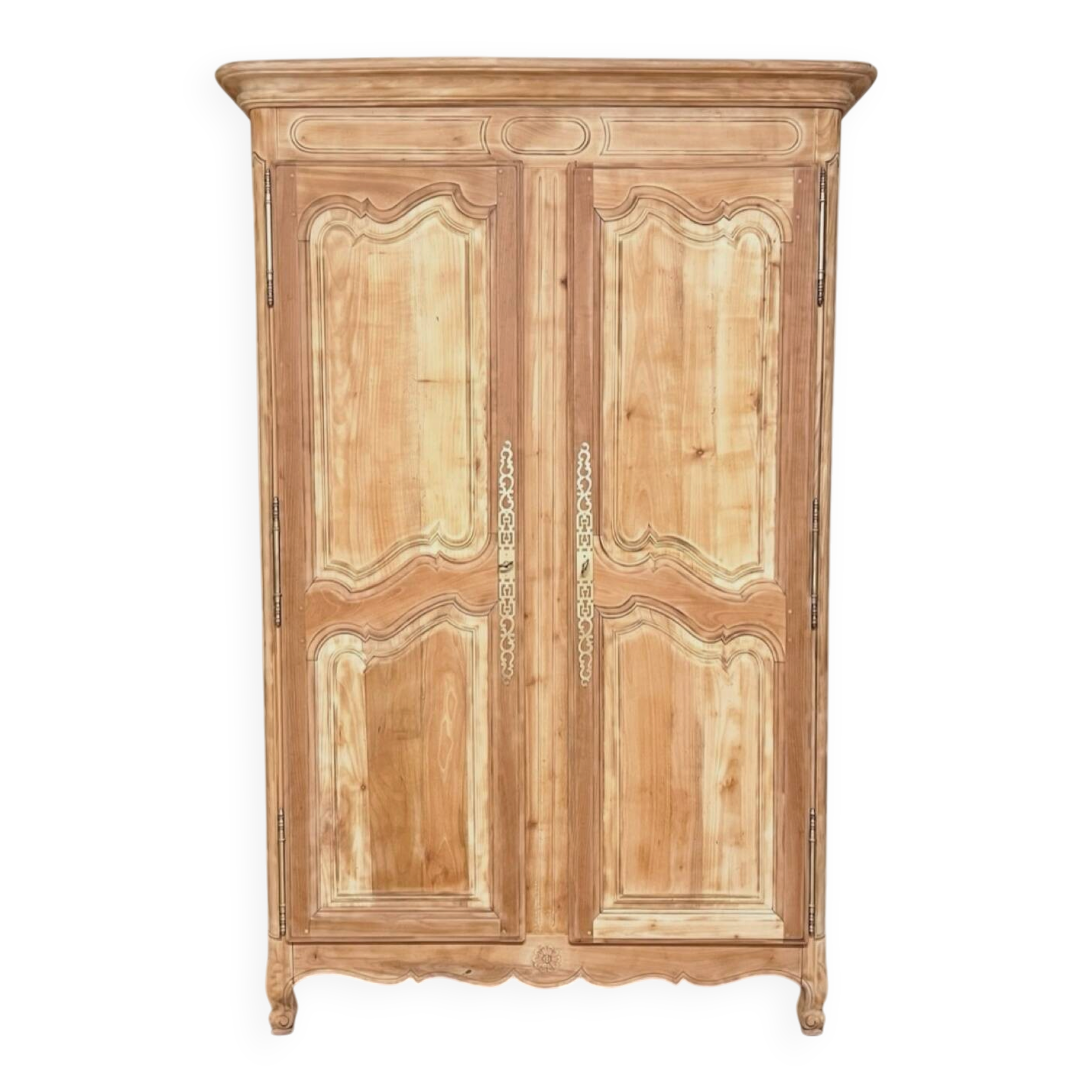 Solid cherry wood wardrobe