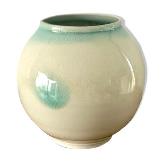 Ceramic ball vase