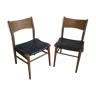 Paire de chaises scandinave anciennes