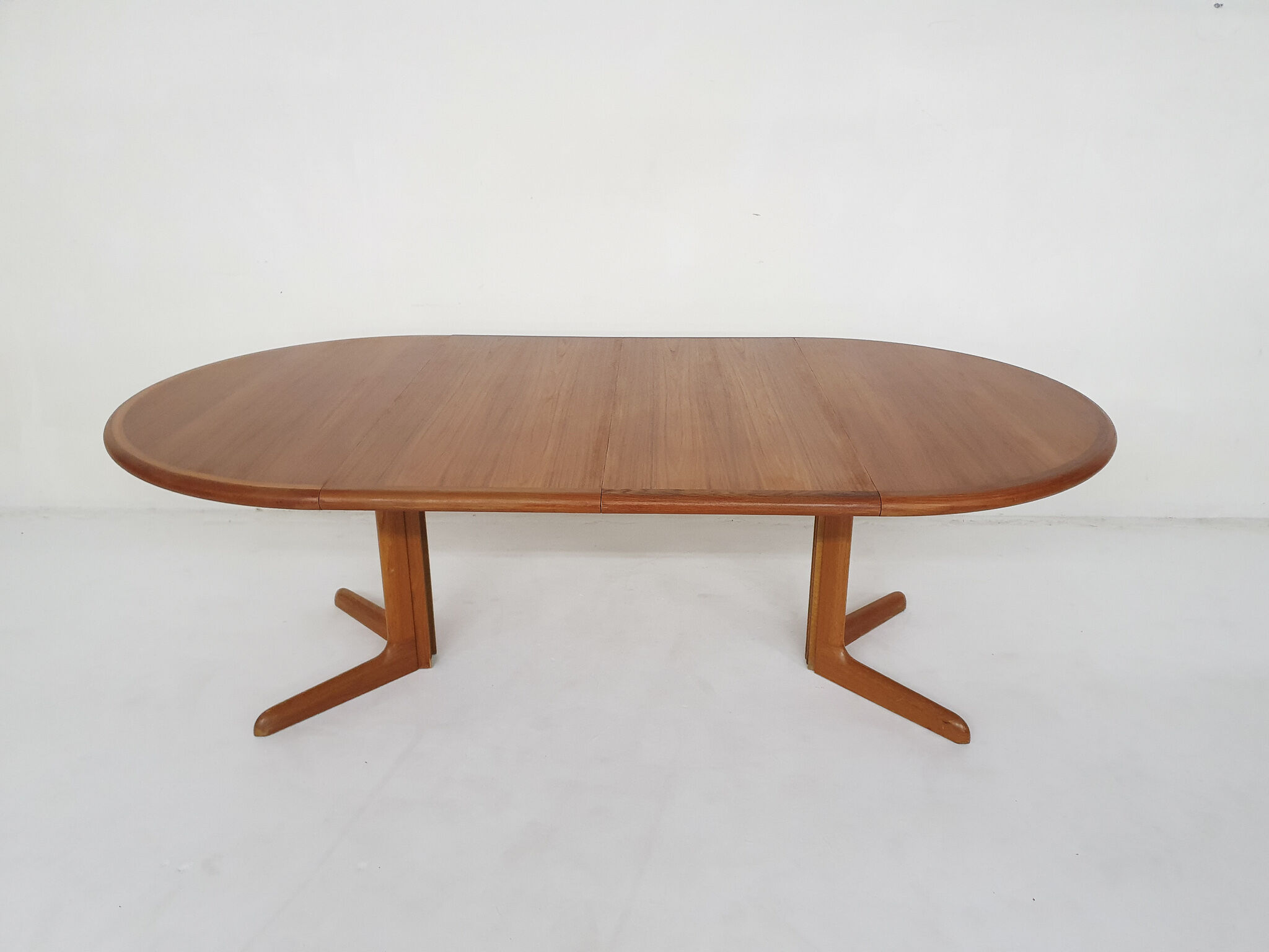 Teak extendable dining table by Niels Otto Moller for Gudme Mobelfabrik, Denmark 1960's