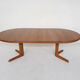 Teak extendable dining table by Niels Otto Moller for Gudme Mobelfabrik, Denmark 1960's