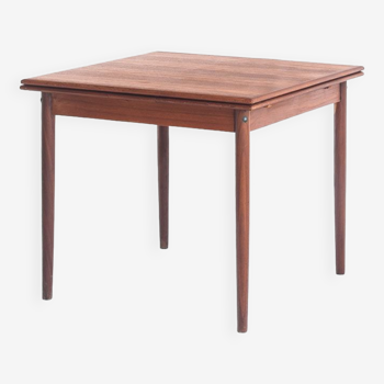 Teak dining table with Scandinavian-style extensions - France, 1960